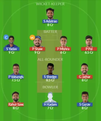 Dream11 SL Team