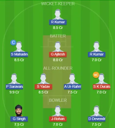 Dream11 SL Team