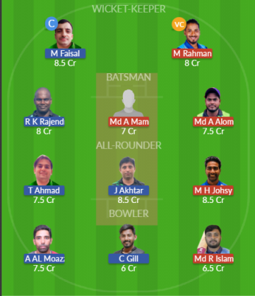 Dream11 SL Team