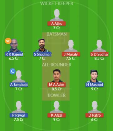 Dream11 SL Team