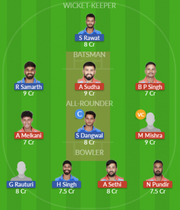 Dream11 SL Team