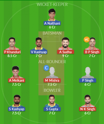 Dream11 SL Team