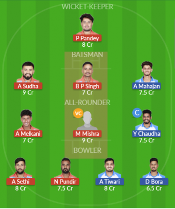 Dream11 SL Team