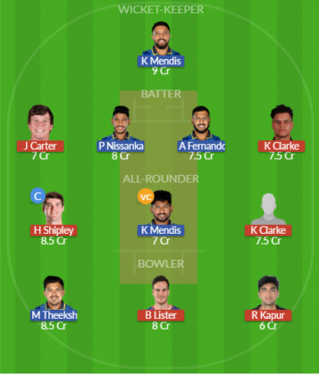 Dream11 SL Team