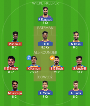 Dream11 SL Team