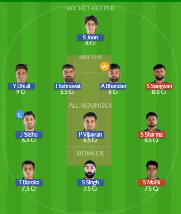 Dream11 SL Team