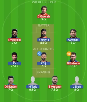 Dream11 SL Team