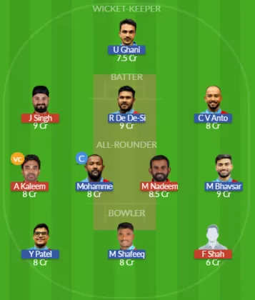 Dream11 SL Team