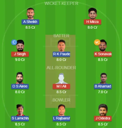 Dream11 SL Team