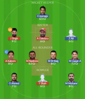 Dream11 SL Team