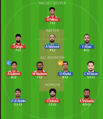 Dream11 SL Team