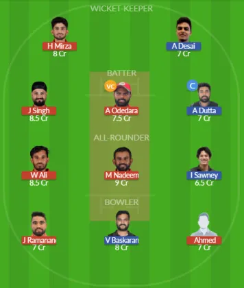 Dream11 SL Team