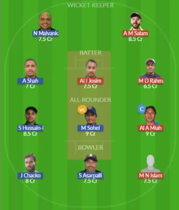 Dream11 SL Team