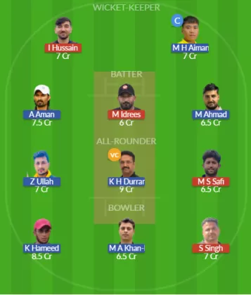 Dream11 SL Team