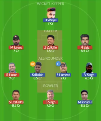 Dream11 SL Team