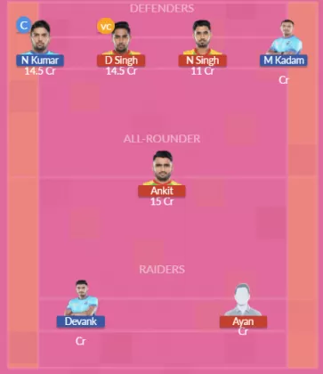 Dream11 SL Team