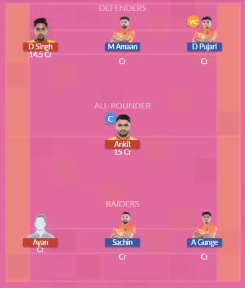 Dream11 SL Team