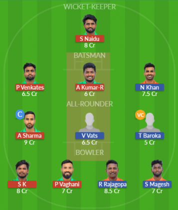 Dream11 SL Team