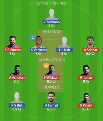 Dream11 SL Team