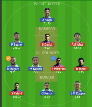 Dream11 SL Team