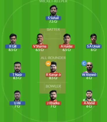 Dream11 SL Team