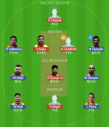 Dream11 SL Team