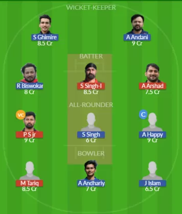 Dream11 SL Team