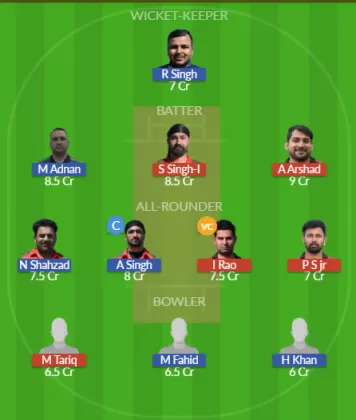 Dream11 SL Team