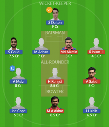 Dream11 SL Team