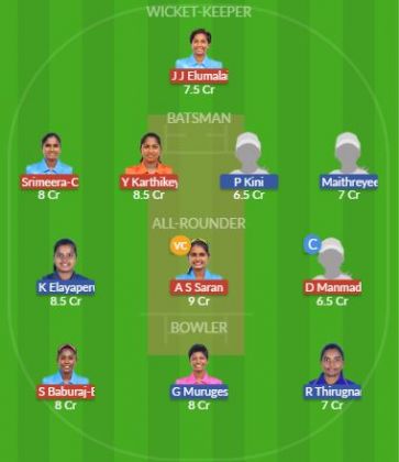 Dream11 SL Team