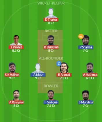 Dream11 SL Team