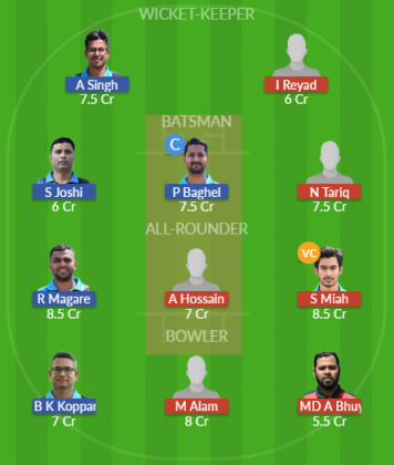 Dream11 SL Team