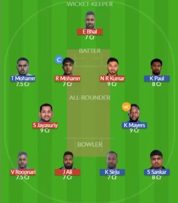 Dream11 SL Team