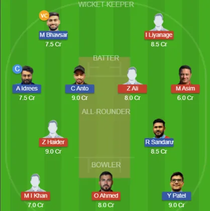 Dream11 SL Team