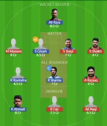 Dream11 SL Team