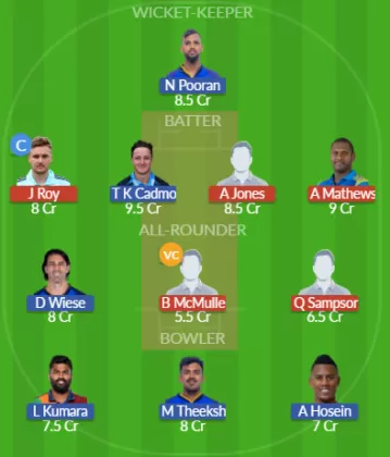 Dream11 SL Team