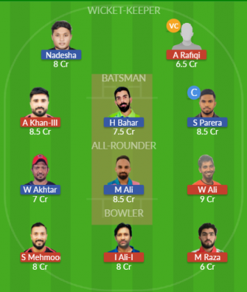 Dream11 SL Team