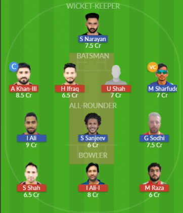 Dream11 SL Team