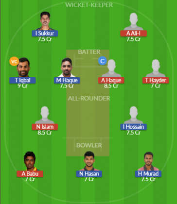 Dream11 SL Team
