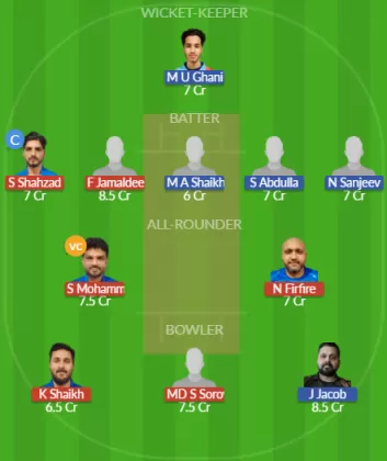 Dream11 SL Team
