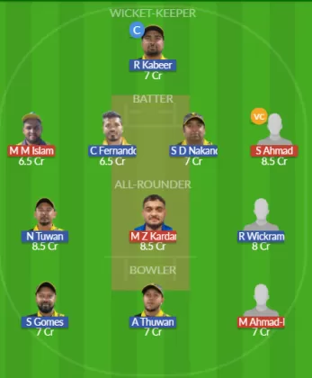 Dream11 SL Team