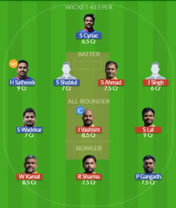 Dream11 SL Team