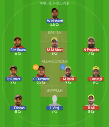 Dream11 SL Team