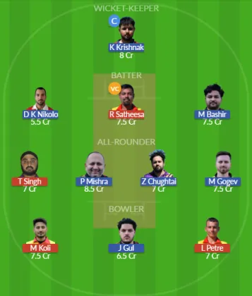 Dream11 SL Team