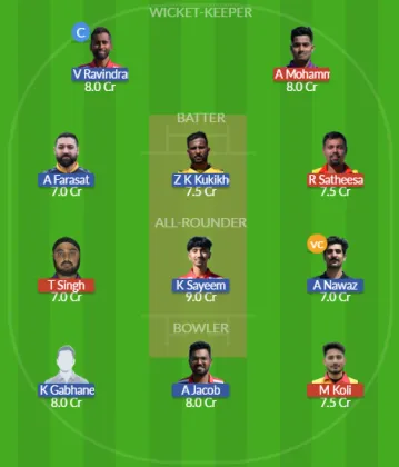 Dream11 SL Team