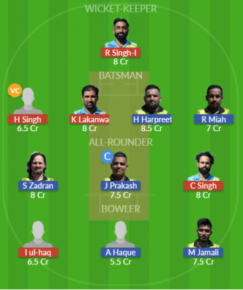 Dream11 SL Team