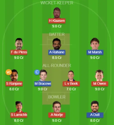 Dream11 SL Team