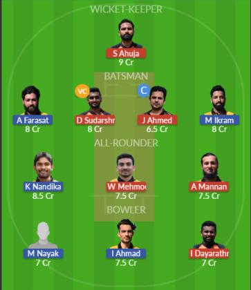 Dream11 SL Team