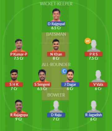 Dream11 SL Team