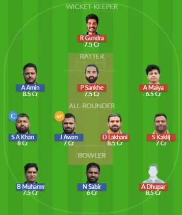Dream11 SL Team